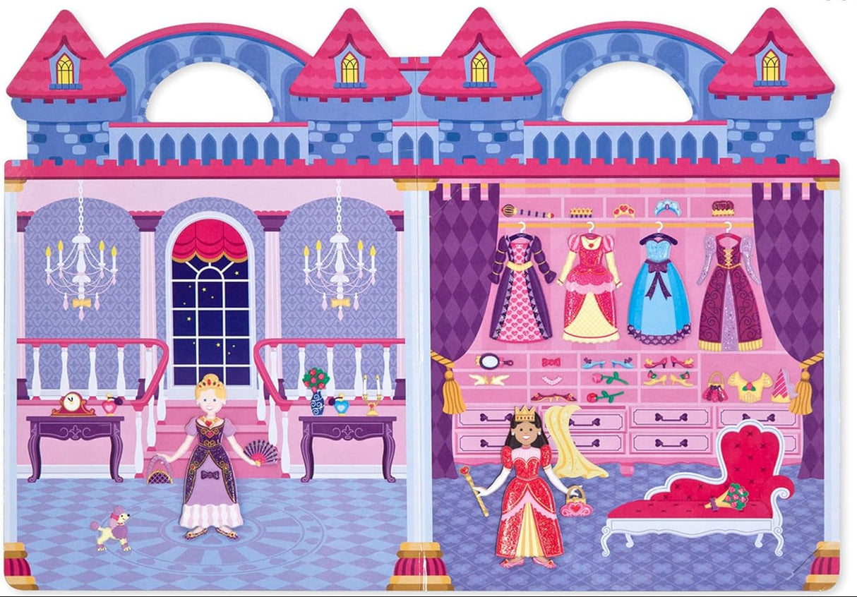 Melissa & Doug: Reusable Puffy Sticker Play Set: Princess