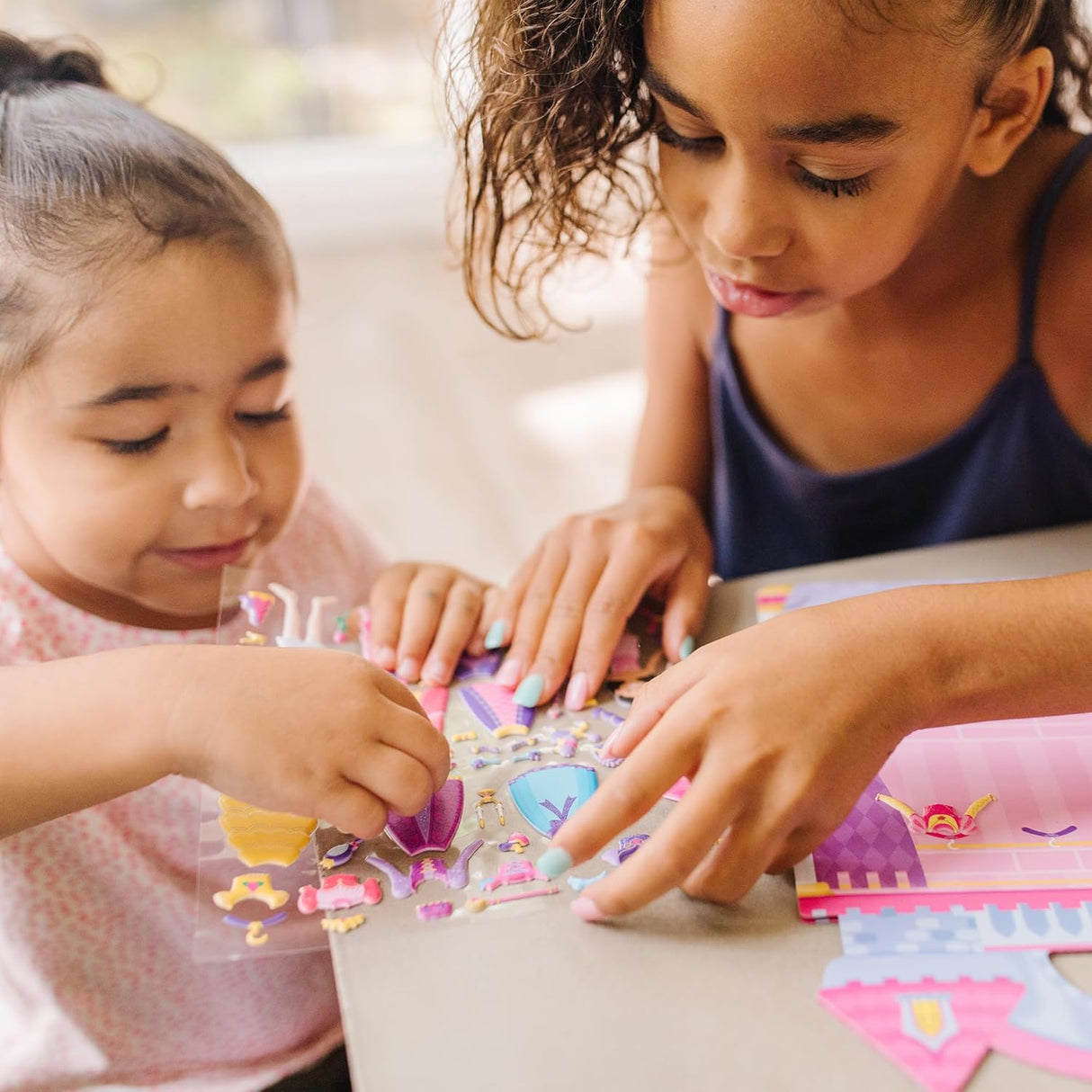 Melissa & Doug: Reusable Puffy Sticker Play Set: Princess