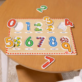 Melissa & Doug: See-Inside Numbers Peg Puzzle