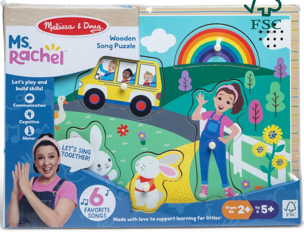 Melissa & Doug: Ms. Rachel Sound Puzzle