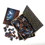 Kingdom of Threads: Night in the Archives Keepsake Puzzle | Fourth Wing - 250 Pieces