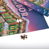 Kingdom of Threads: Holidays On Main Street Keepsake Puzzle | Dream Harbor - 250 Pieces