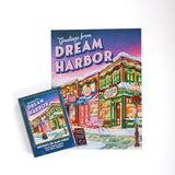 Kingdom of Threads: Holidays On Main Street Keepsake Puzzle | Dream Harbor - 250 Pieces