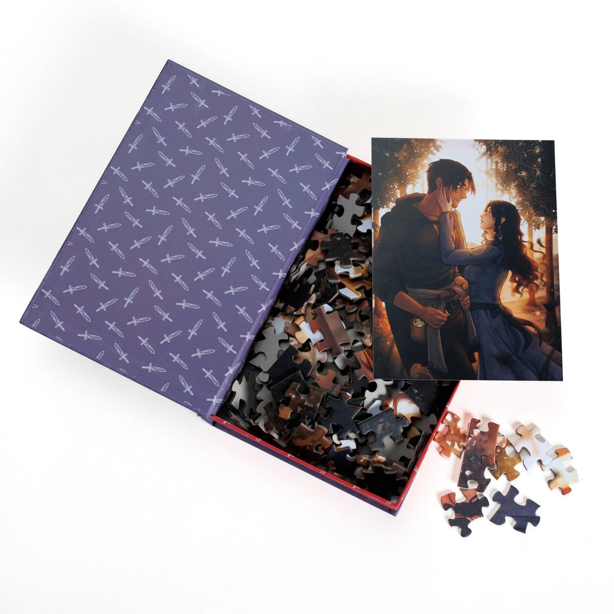 Kingdom of Threads: Evie & Villain Keepsake Puzzle | Assistant To the Villain - 250 Pieces