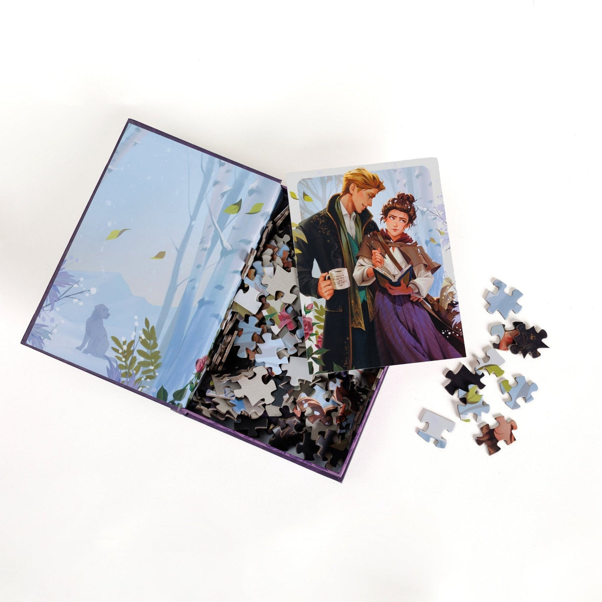 Kingdom of Threads: Faerie Fieldwork Keepsake Puzzle | Emily Wilde - 250 Pieces