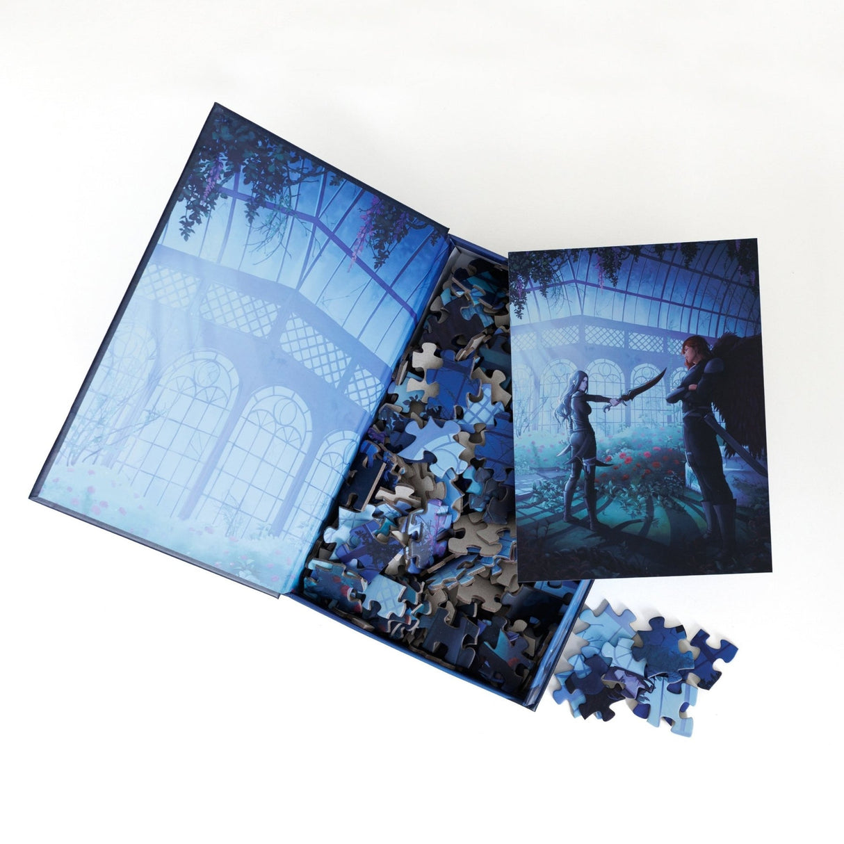 Kingdom of Threads: Moonlit Reckoning Keepsake Puzzle | Crowns of Nyaxia - 250 Pieces