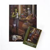 Kingdom of Threads: Thistleburr Bookshop Keepsake Puzzle | Bookshops & Bonedust - 250 Pieces
