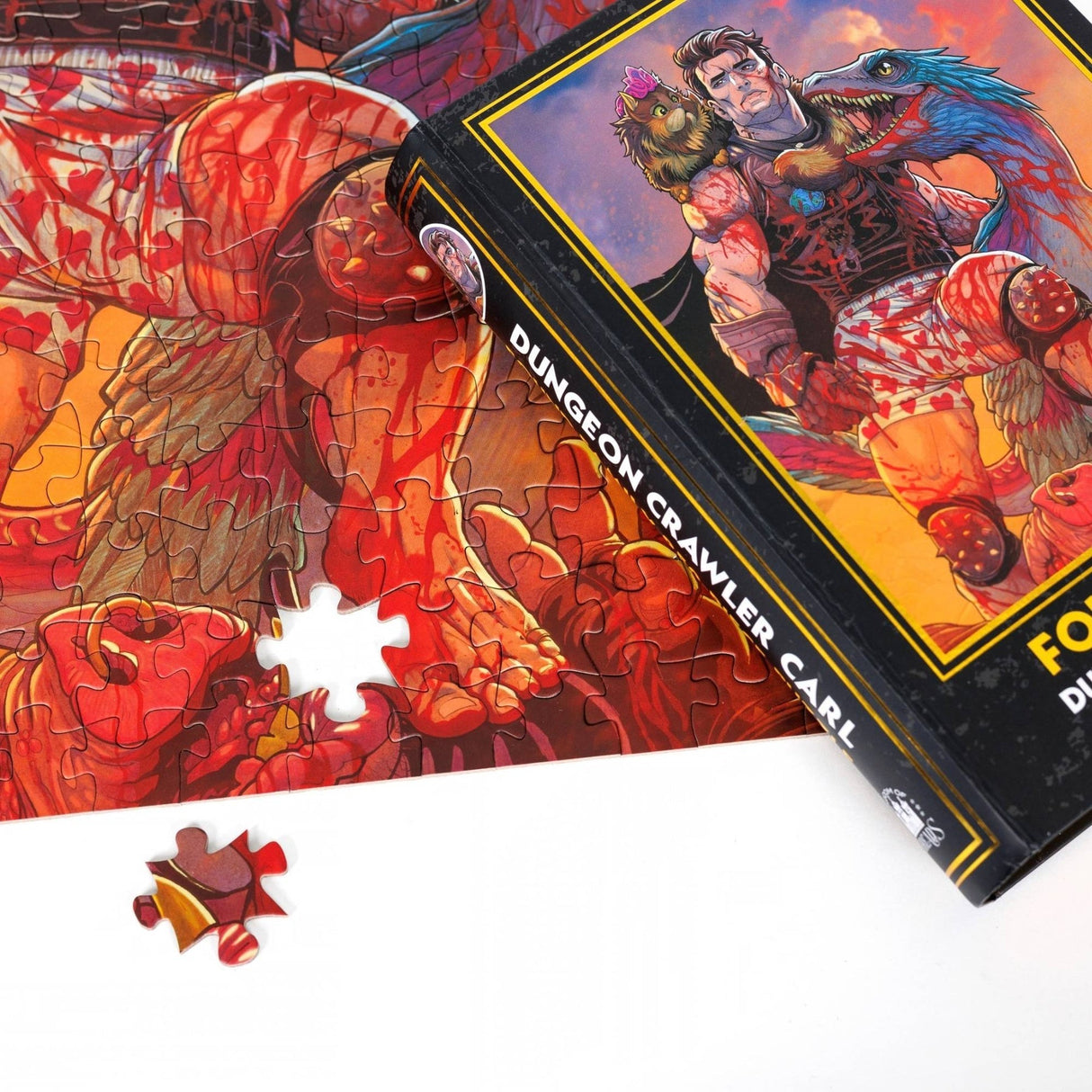 Kingdom of Threads: Found Family Keepsake Puzzle | Dungeon Crawler Carl - 250 Pieces