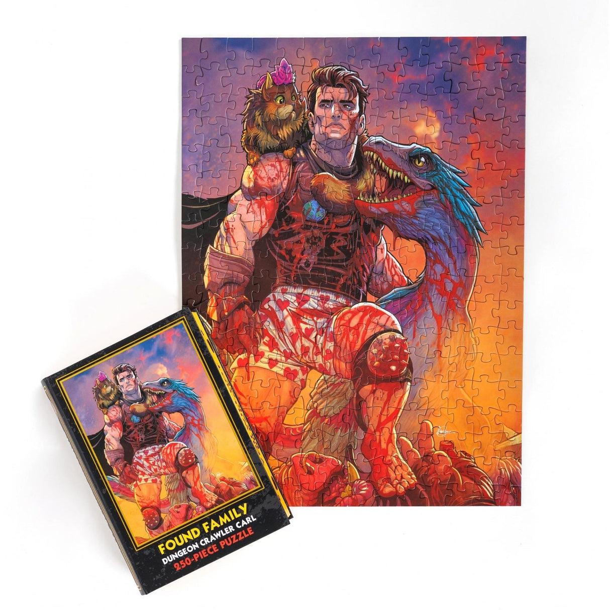 Kingdom of Threads: Found Family Keepsake Puzzle | Dungeon Crawler Carl - 250 Pieces