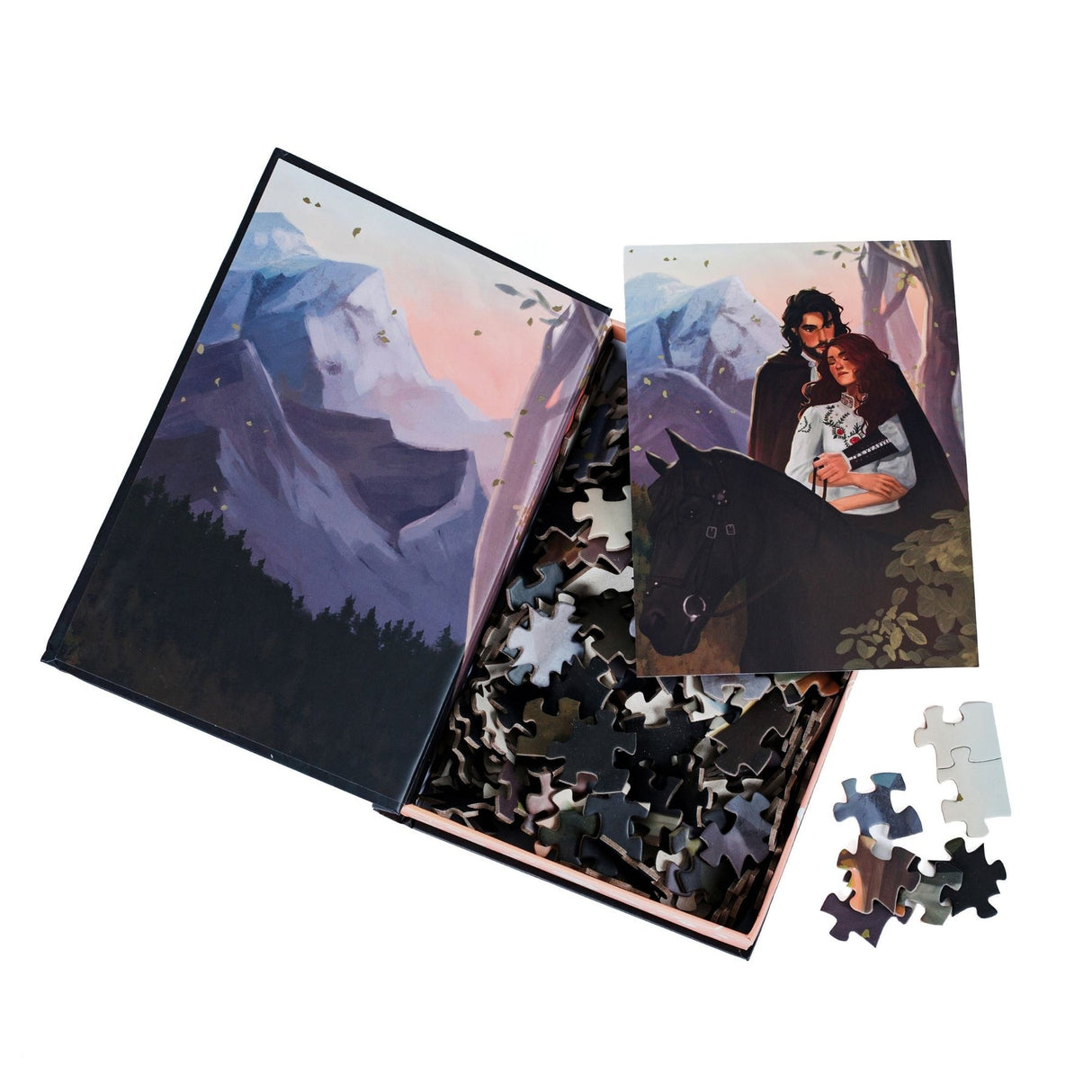 Kingdom of Threads: Traveling Through Turah Keepsake Puzzle | Shield of Sparrows - 250 Pieces