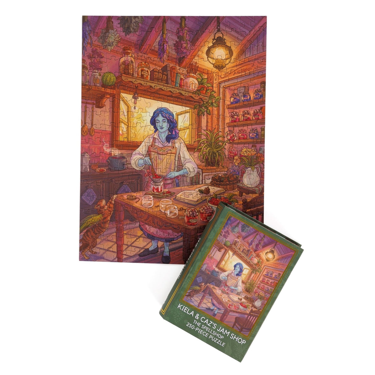 Kingdom of Threads: Kiela & Caz’S Jam Shop Keepsake Puzzle | the Spellshop - 250 Pieces