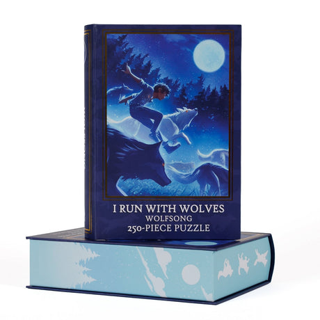 Kingdom of Threads: I Run with Wolves Keepsake Puzzle | Green Creek - 250 Pieces