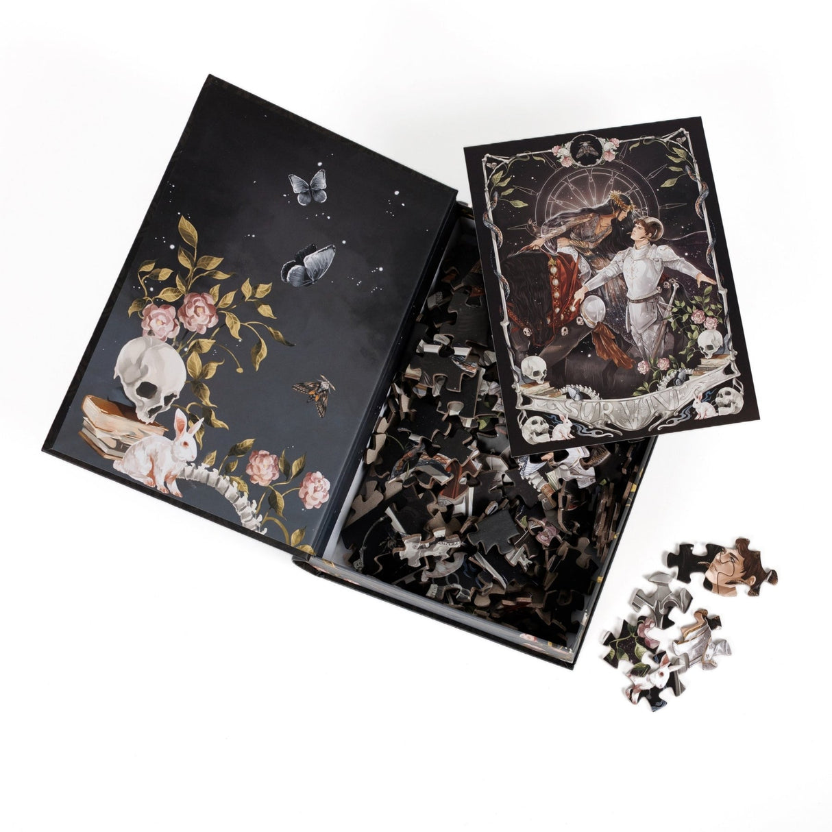 Kingdom of Threads: til the End of Days Keepsake Puzzle | Ninth House - 250 Pieces