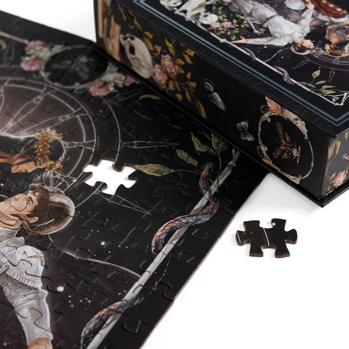 Kingdom of Threads: til the End of Days Keepsake Puzzle | Ninth House - 250 Pieces