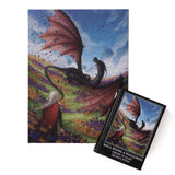Kingdom of Threads: Witch, Wyvern & Wildflowers Keepsake Puzzle | Throne of Glass - 250 Pieces