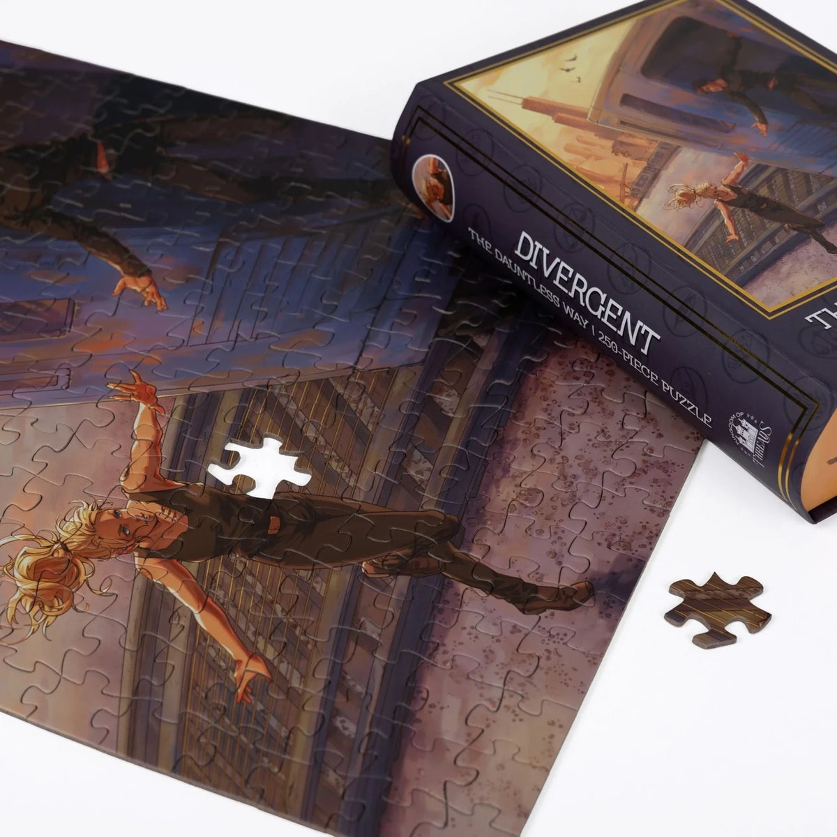 Kingdom of Threads: The Dauntless Way Keepsake Puzzle | Divergent - 250 Pieces