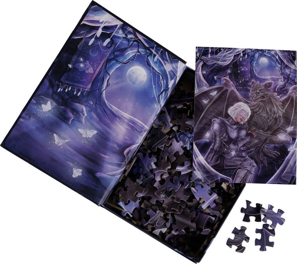Kingdom of Threads: Tell Me A Story Keepsake Puzzle | The Knight and the Moth - 250 Pieces