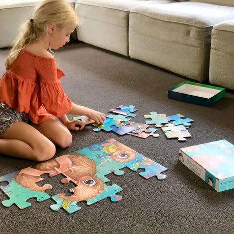 Kuwi's Rowdy Crowd Puzzle - 24 Piece