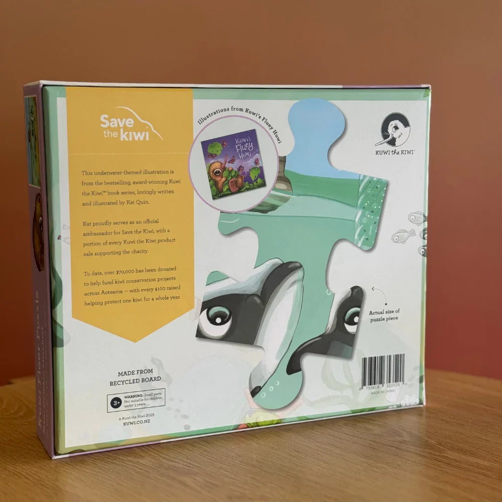 Māui Dolphin Mischief Puzzle - 24 piece