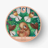 Fantail Flurry Round Puzzle - 100 piece