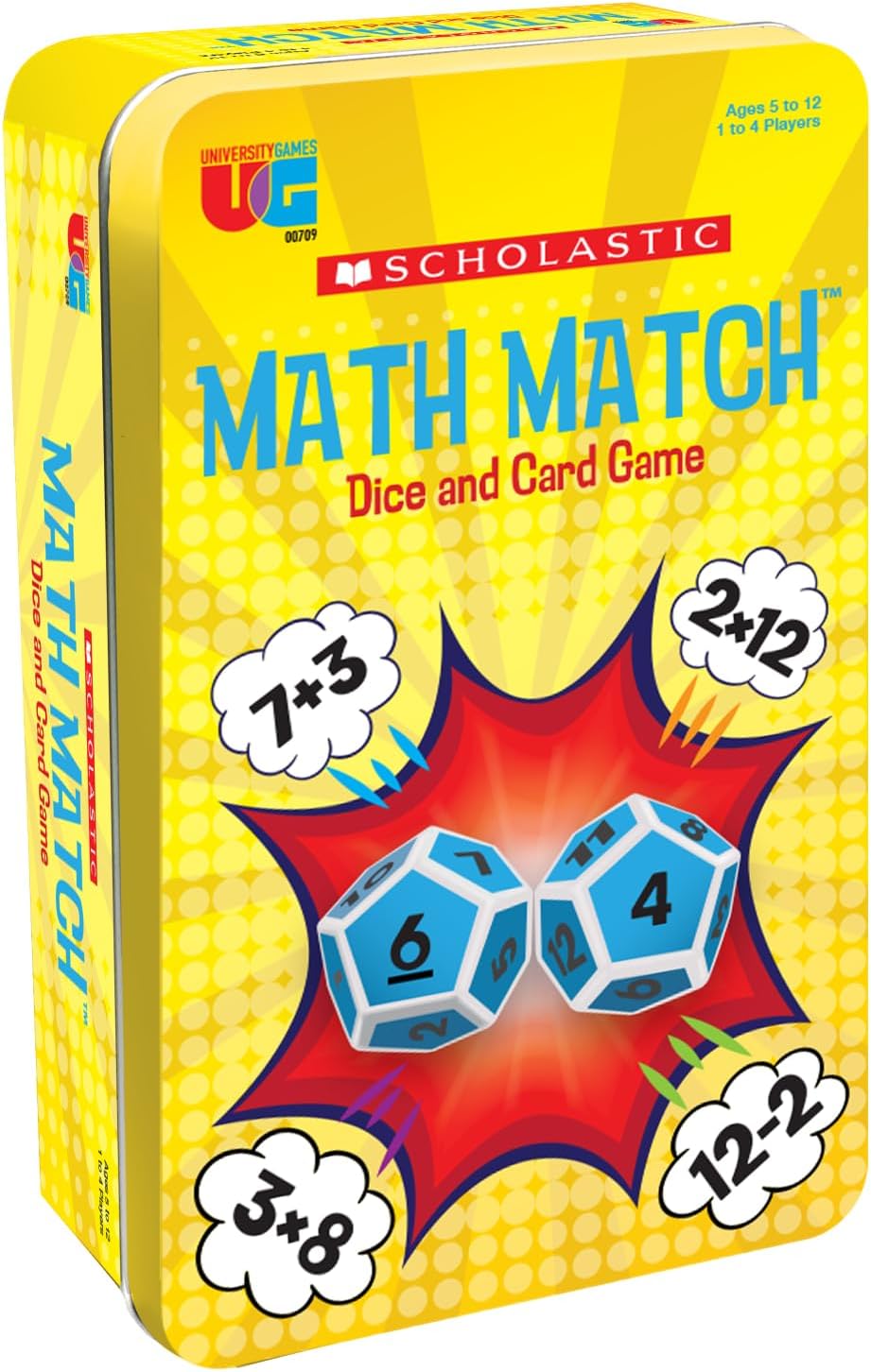 Math Match Tinned Game