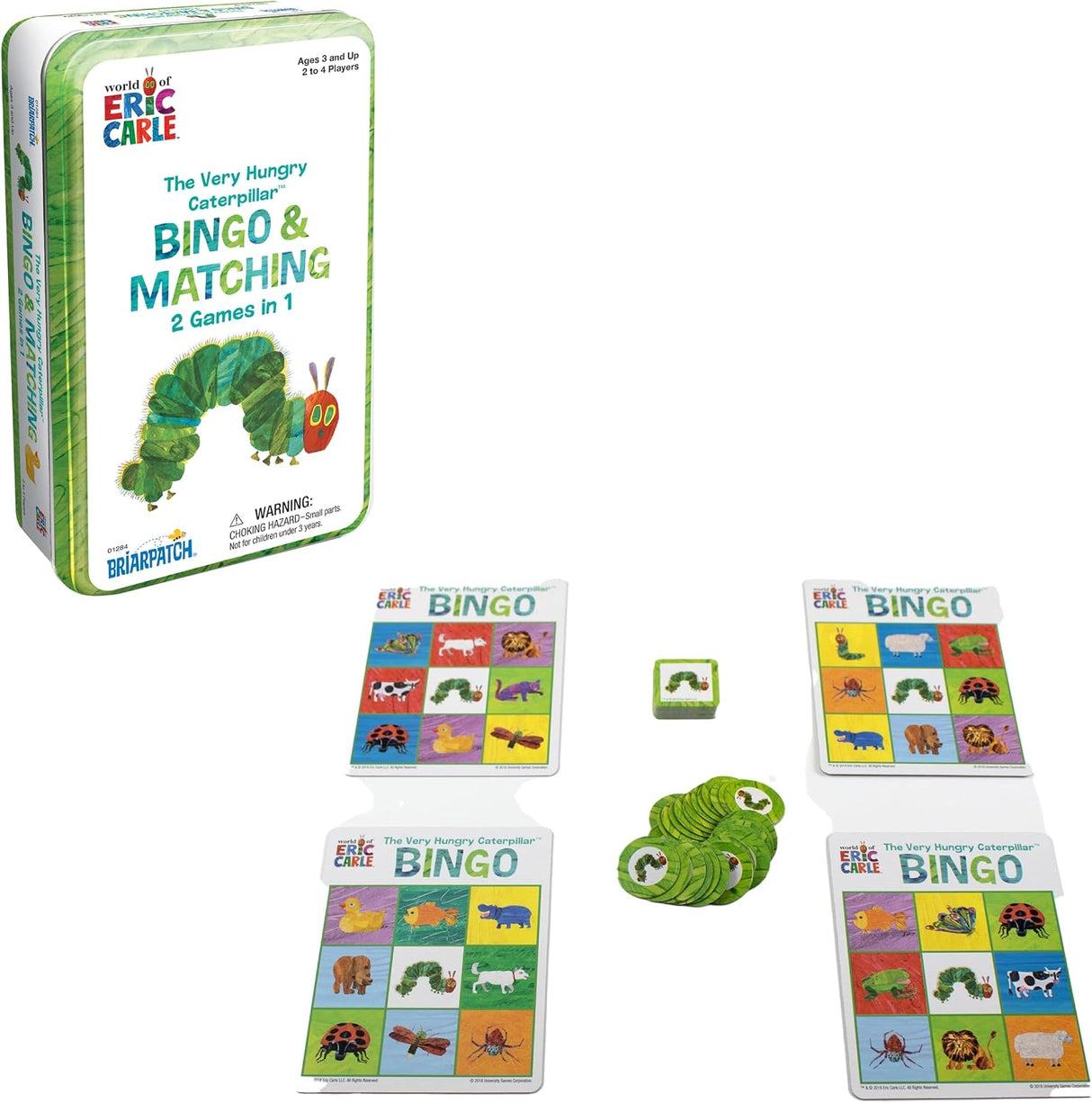 Eric Carle: VHC Bingo & Matching Tin Game