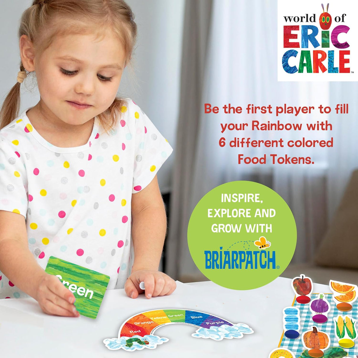 Eric Carle: The Very Hungry Caterpillar Rainbow Picnic Game
