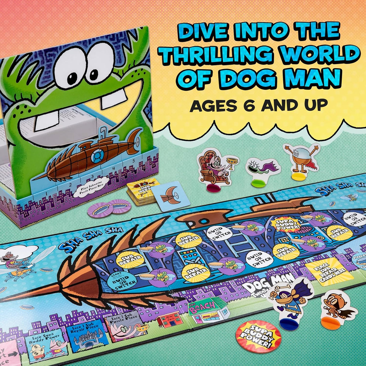Dog Man: Twenty Thousand Fleas Under the Sea Game
