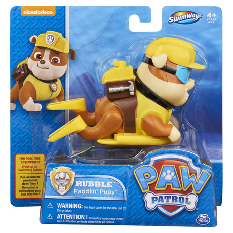 Paw Patrol: Swimways Paddlin' Pups - Rubble