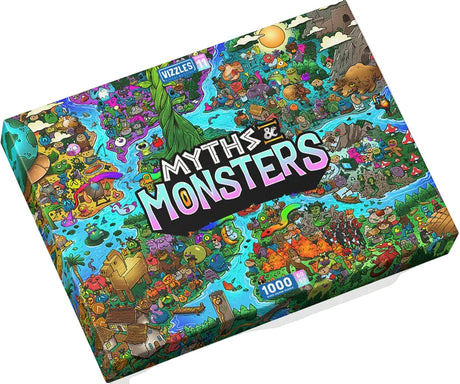 Vizzles Myths & Monsters 1000pc Jigsaw Puzzle