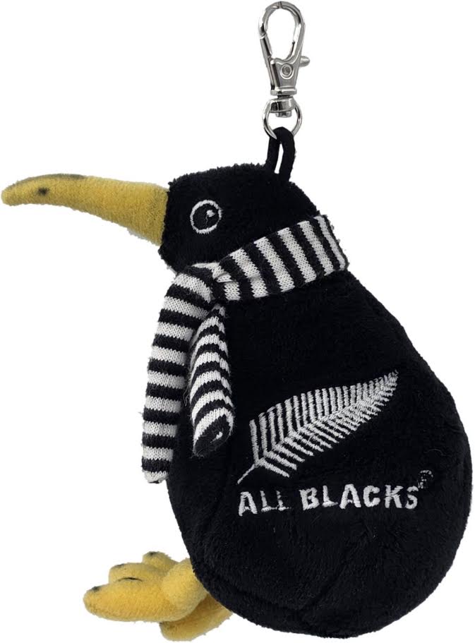 All Blacks: Mini Kiwi Keyclip