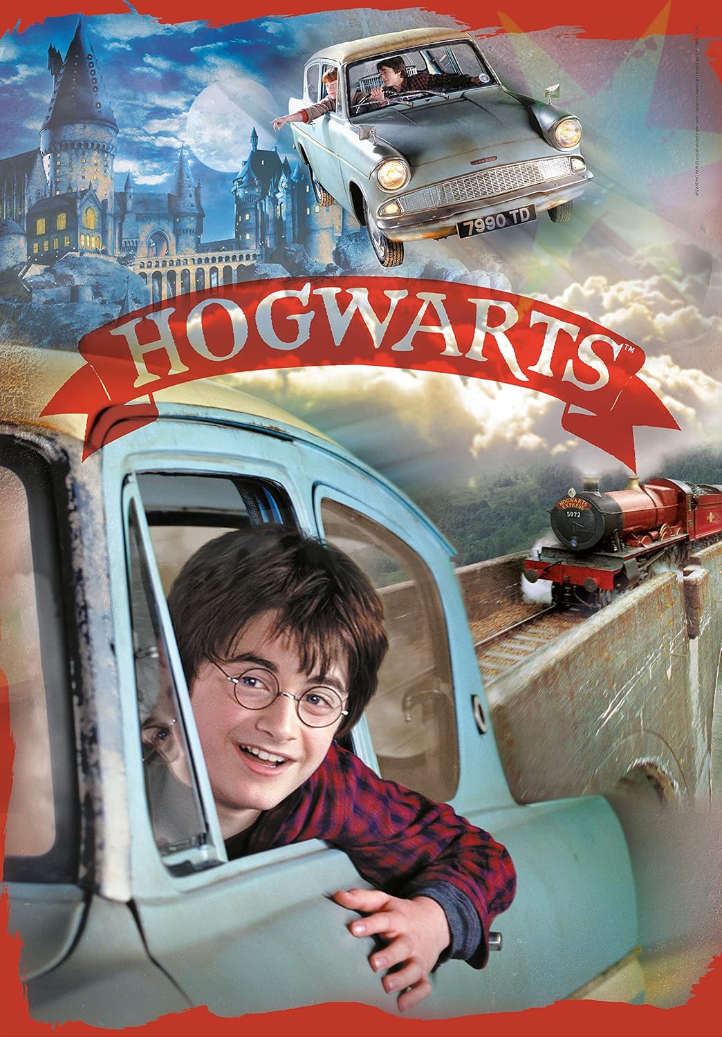 Clementoni Harry Potter Jigsaw Puzzle - 104 Piece - Supercolor - (25724)