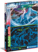 Clementoni Disney Frozen 2, Glow in the Dark Jigsaw Puzzle - 104 Piece - Lights Collection - (27548)