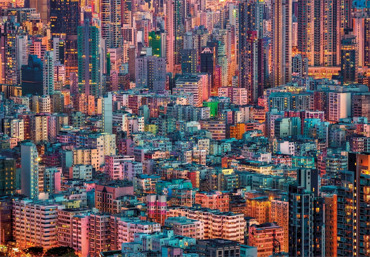 Clementoni The Hive Hong Kong Jigsaw Puzzle - 1500 Piece - High Quality Collection - (31692)