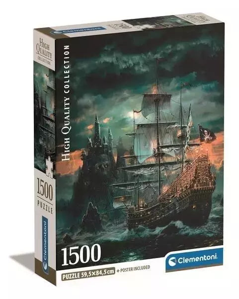 Clementoni: The Pirates Ship - 1500pc Puzzle