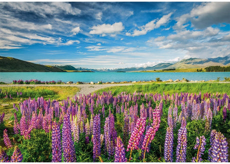 Clementoni: Lupins At Lake Tekapo - 1500pc Puzzle