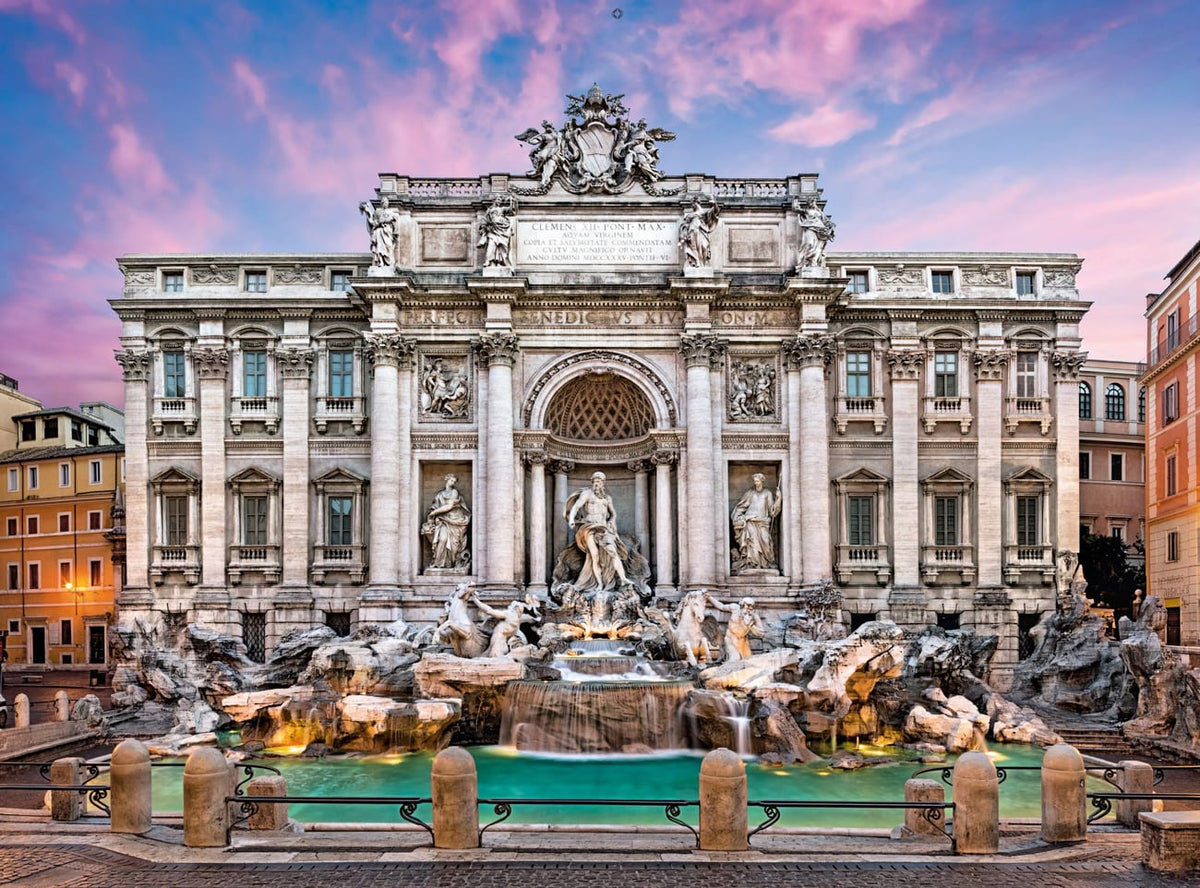 Clementoni Trevi Fountain Jigsaw Puzzle - 500 Piece - High Quality Collection - (35047)