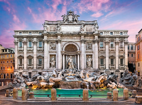 Clementoni Trevi Fountain Jigsaw Puzzle - 500 Piece - High Quality Collection - (35047)
