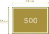 Clementoni Squares Jigsaw Puzzle - 500 Piece - Colorboom Collection - (35094)