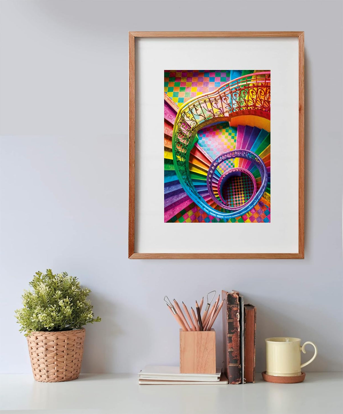 Clementoni Stairs Jigsaw Puzzle - 500 Piece - Colorboom Collection - (35132)