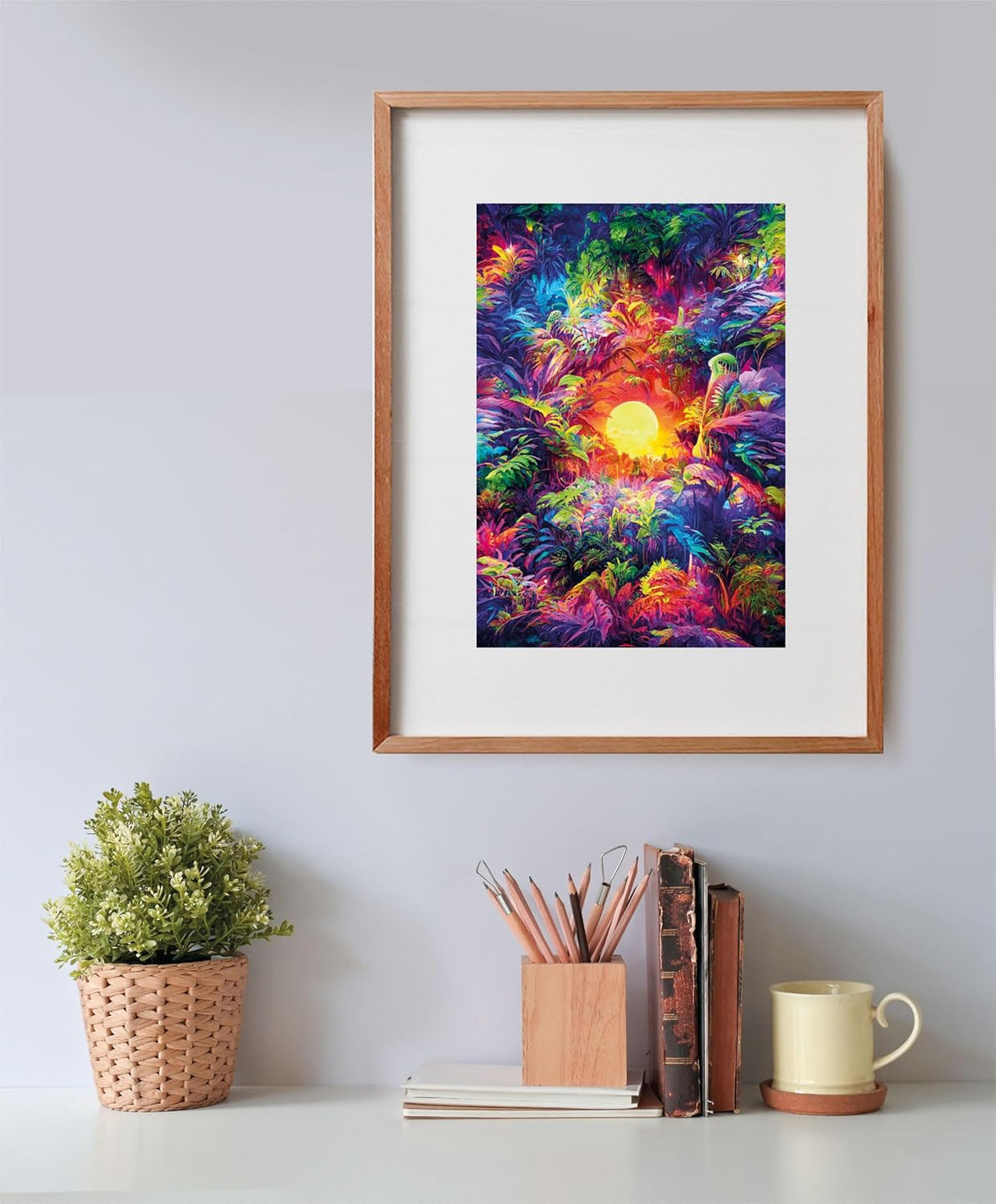 Clementoni Psychedelic Jungle Jigsaw Puzzle - 500 Piece - Colorboom Collection - (35518)