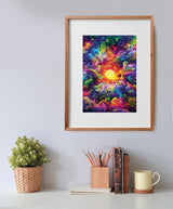 Clementoni Psychedelic Jungle Jigsaw Puzzle - 500 Piece - Colorboom Collection - (35518)