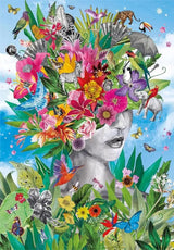 Clementoni: Head in the Jungle - 500pc Puzzle