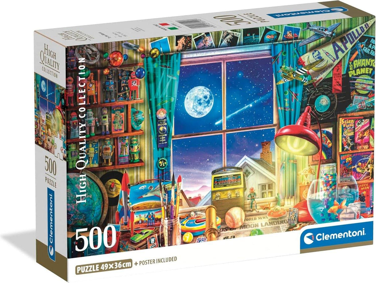 Clementoni: To The Moon - 500pc Puzzle