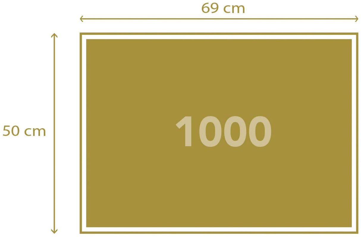 Clementoni Collage Jigsaw Puzzle - 1000 Piece - Colorboom Collection - (39595)