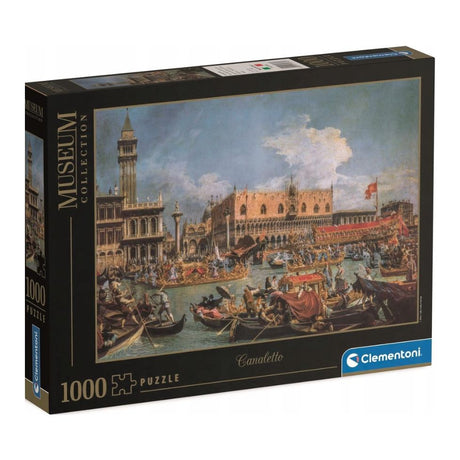 Clementoni Canaletto The Bucentaur Returns Jigsaw Puzzle - 1000 Piece - Museum Collection - (39764)