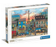 Clementoni: Streets of Paris - 1000pc Puzzle