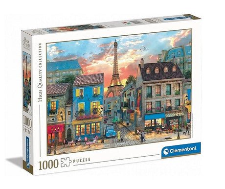 Clementoni: Streets of Paris - 1000pc Puzzle