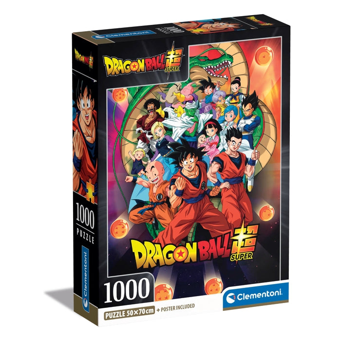 Clementoni Dragon Ball Super Jigsaw Puzzle - 1000 Piece - Poster Included - (39919)