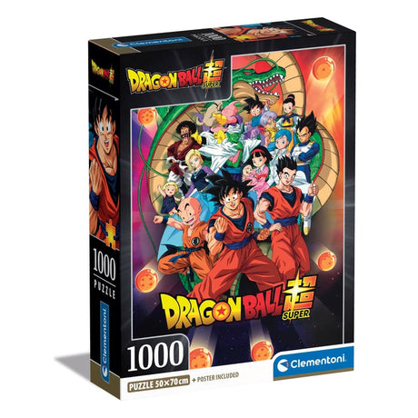 Clementoni Dragon Ball Super Jigsaw Puzzle - 1000 Piece - Poster Included - (39919)